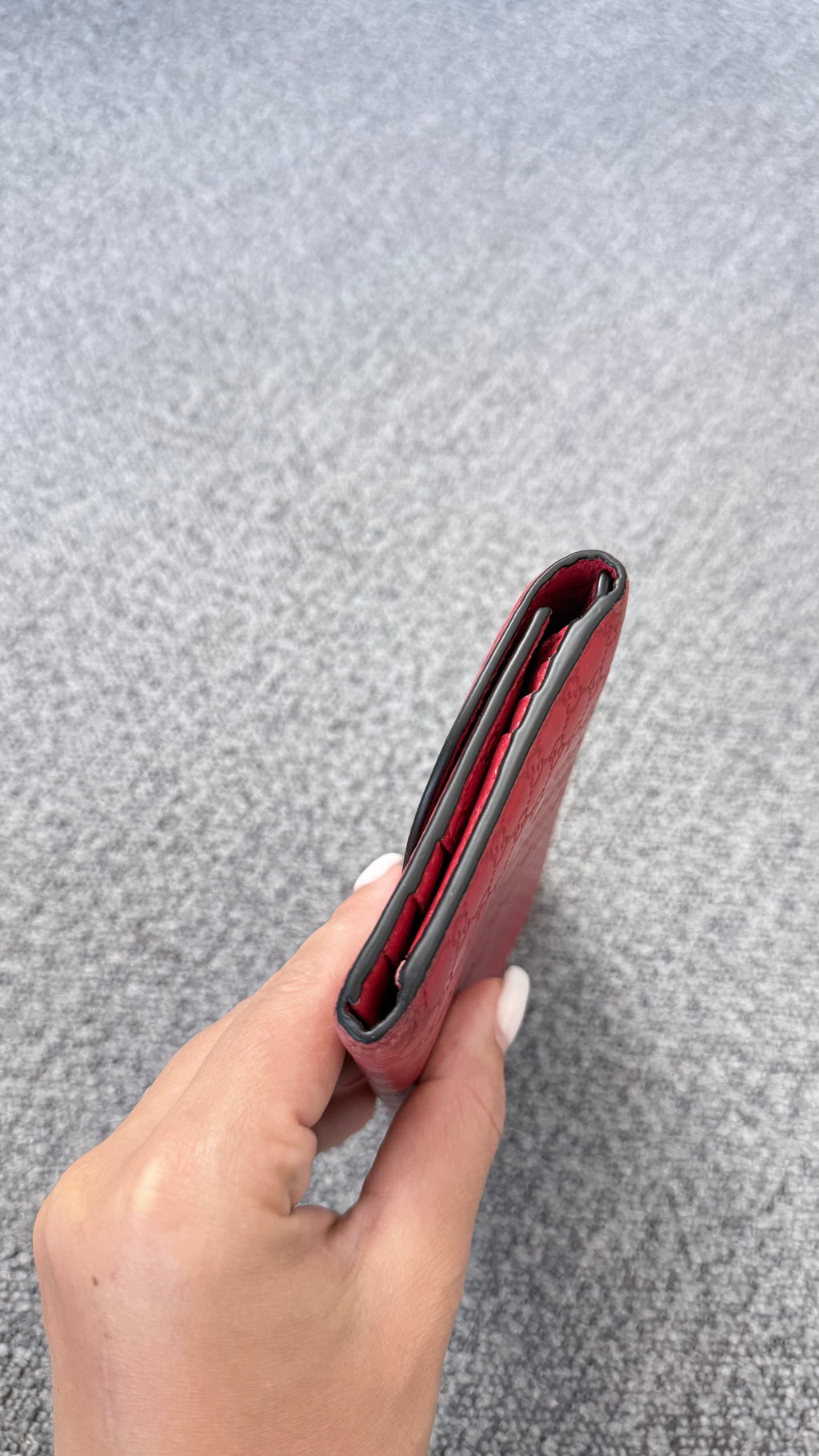 Gucci Microguccissima interlocking G continental wallet