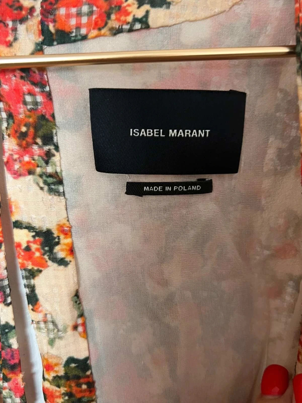 Isabel Marant viscose silk incredible long dress - view 13