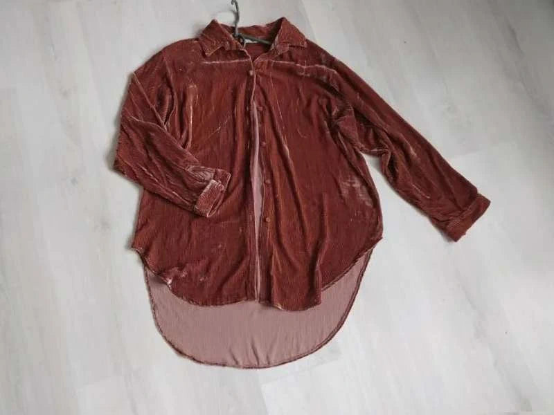 Mes Demoiselles velvet shirt - view 2