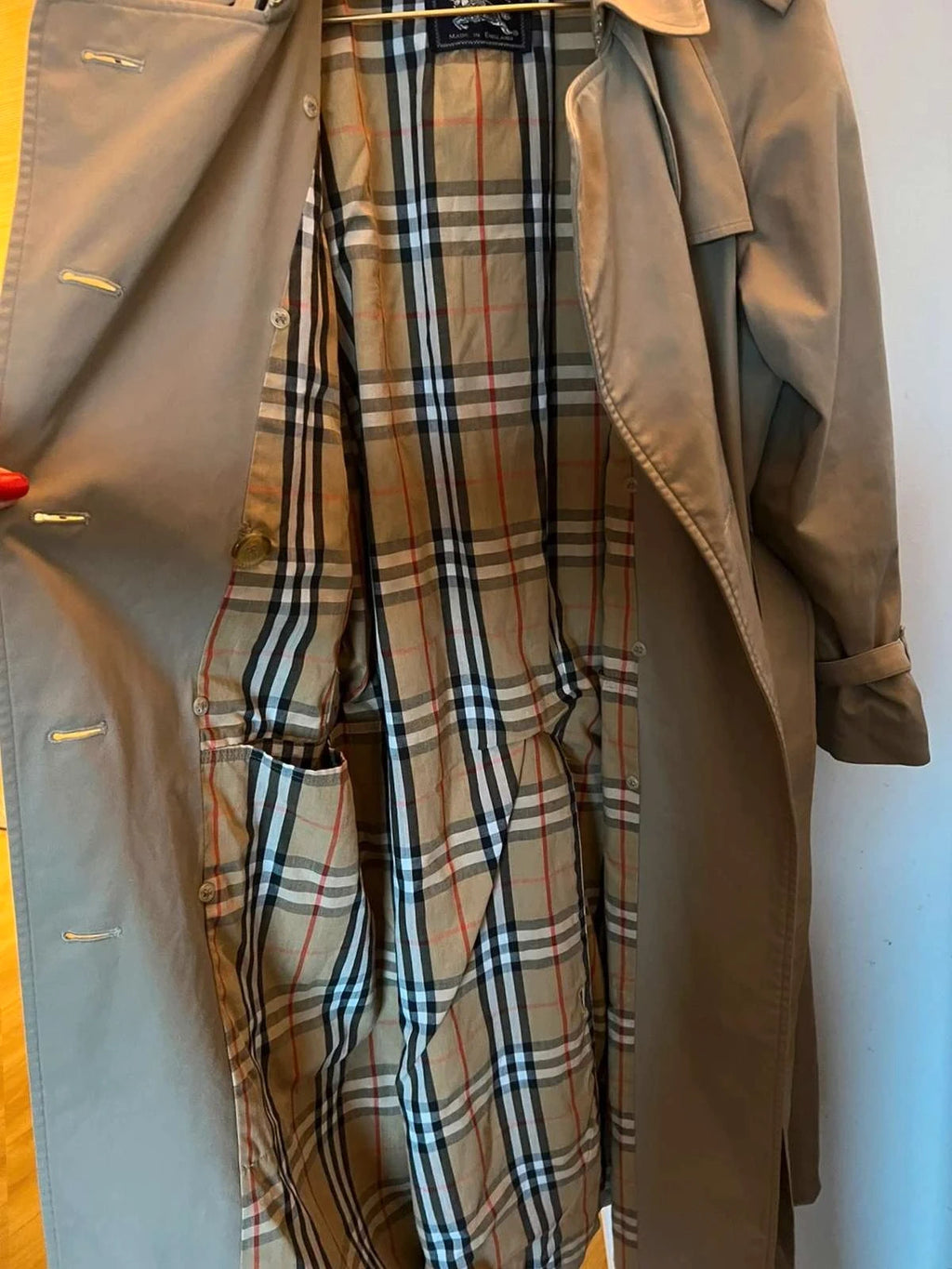 Burberry khaki trench - view 9