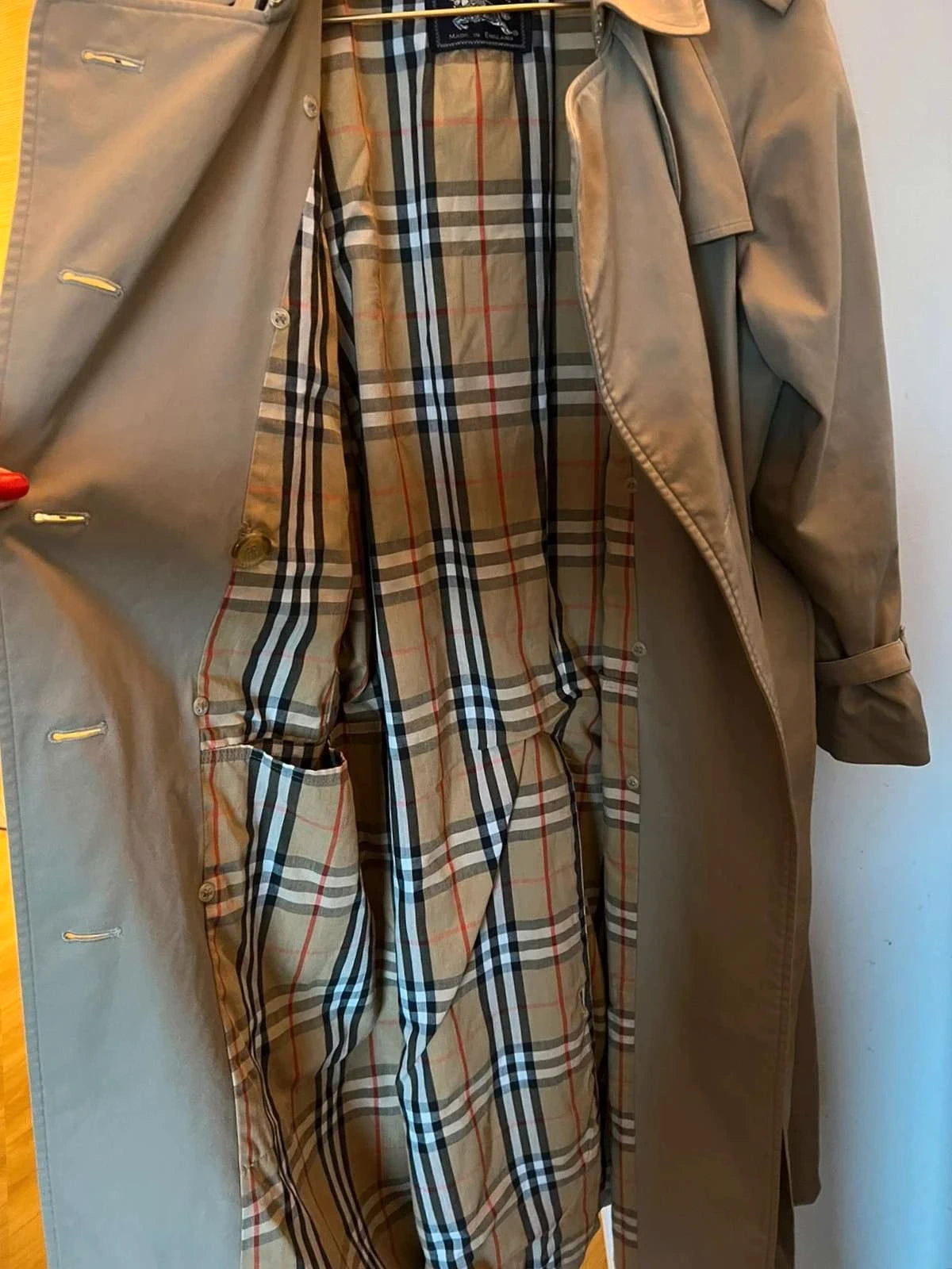 Burberry khaki trench - view 9