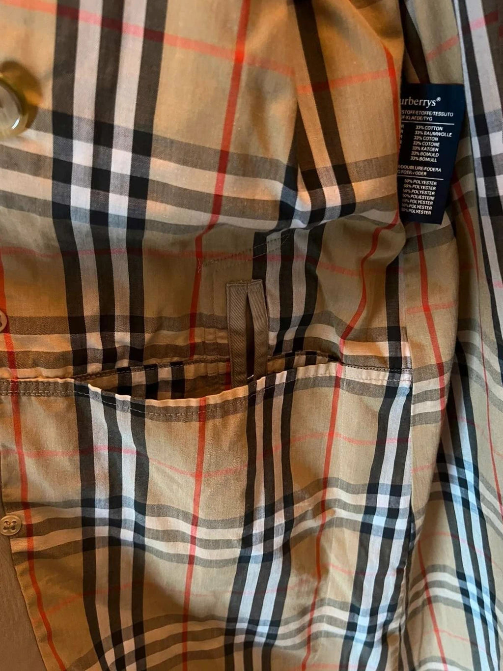 Burberry khaki trench - view 11