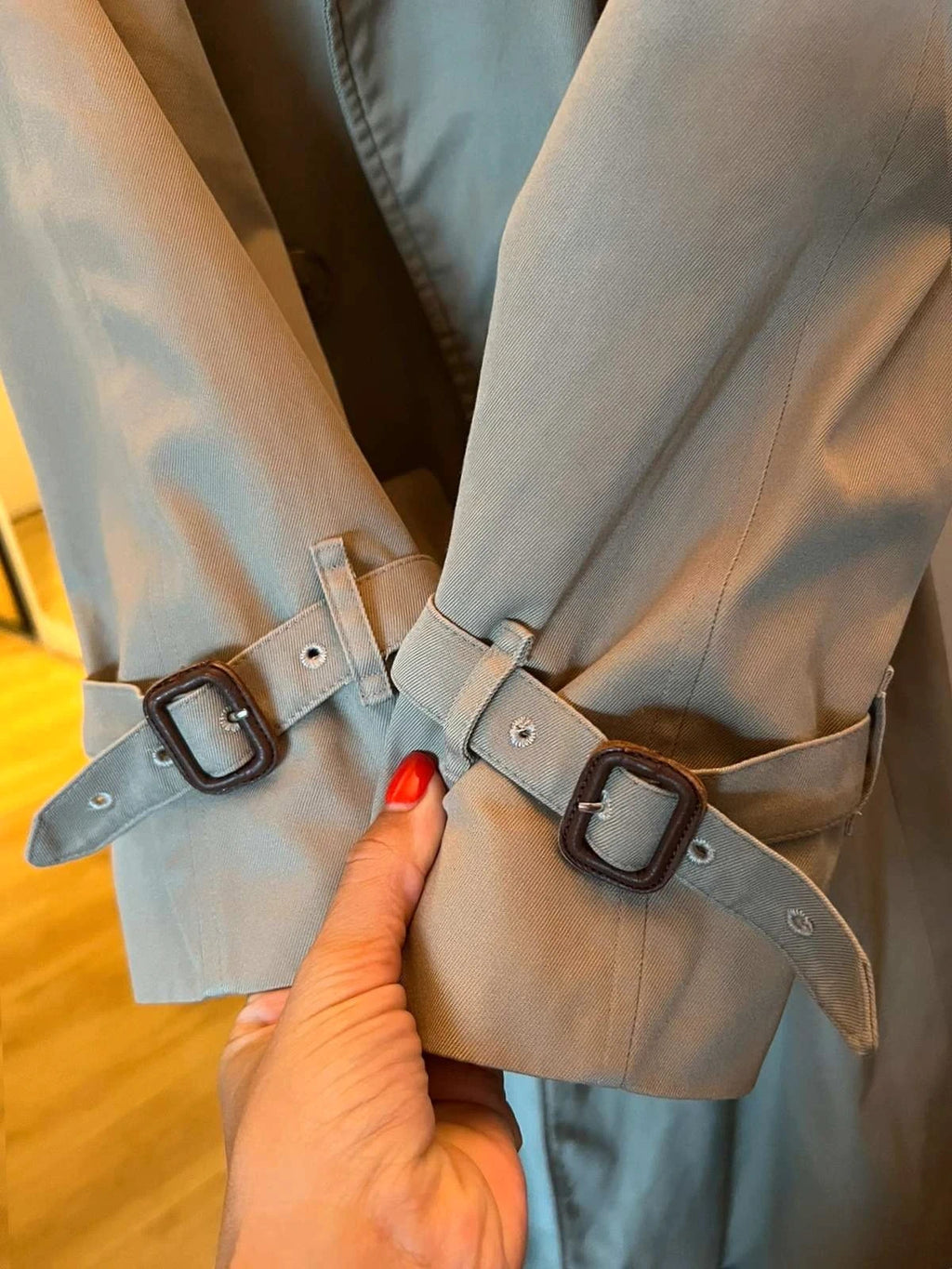 Burberry khaki trench - view 7
