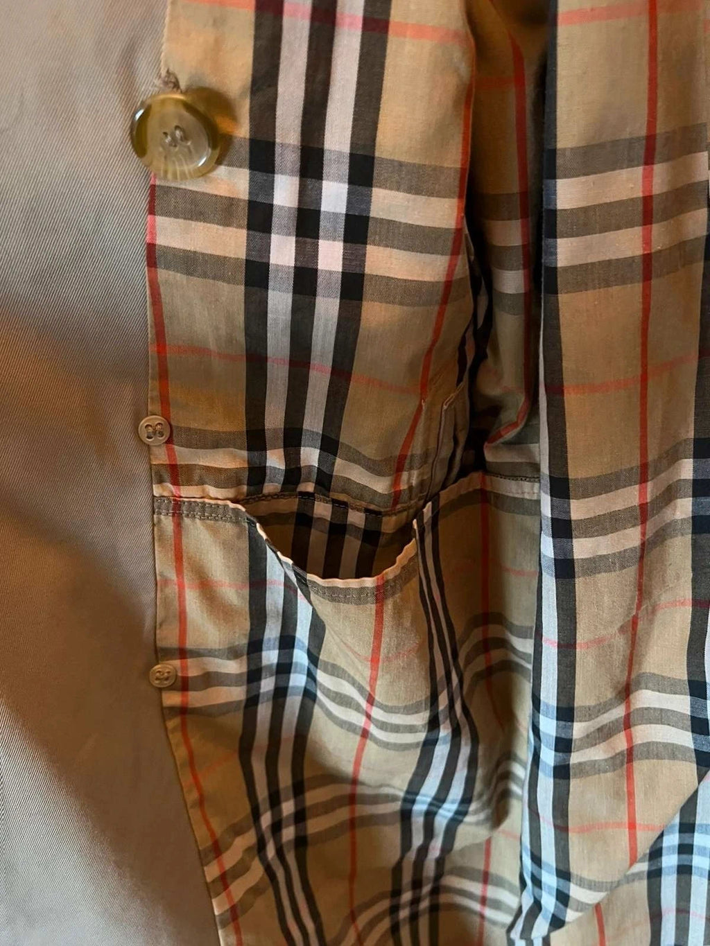 Burberry khaki trench - view 10