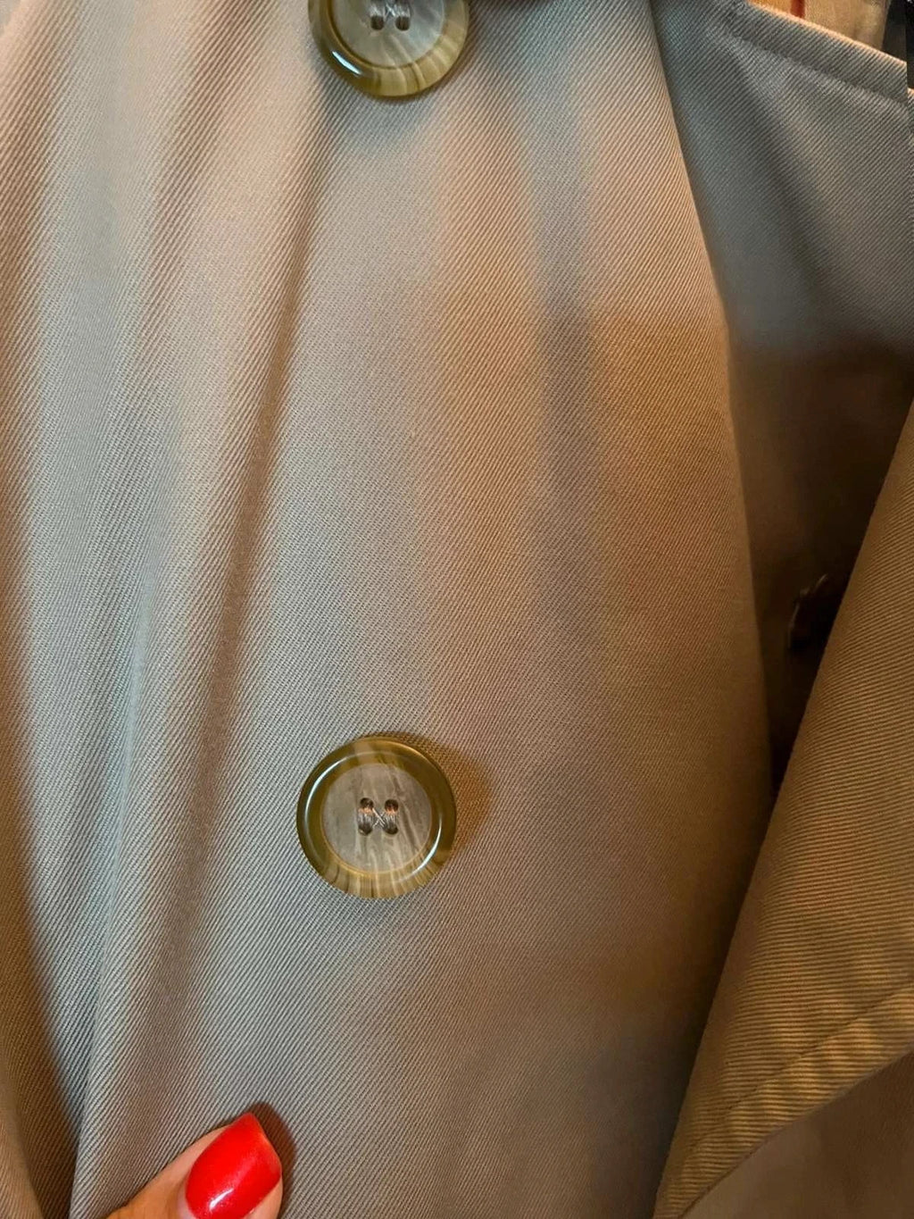 Burberry khaki trench - view 6