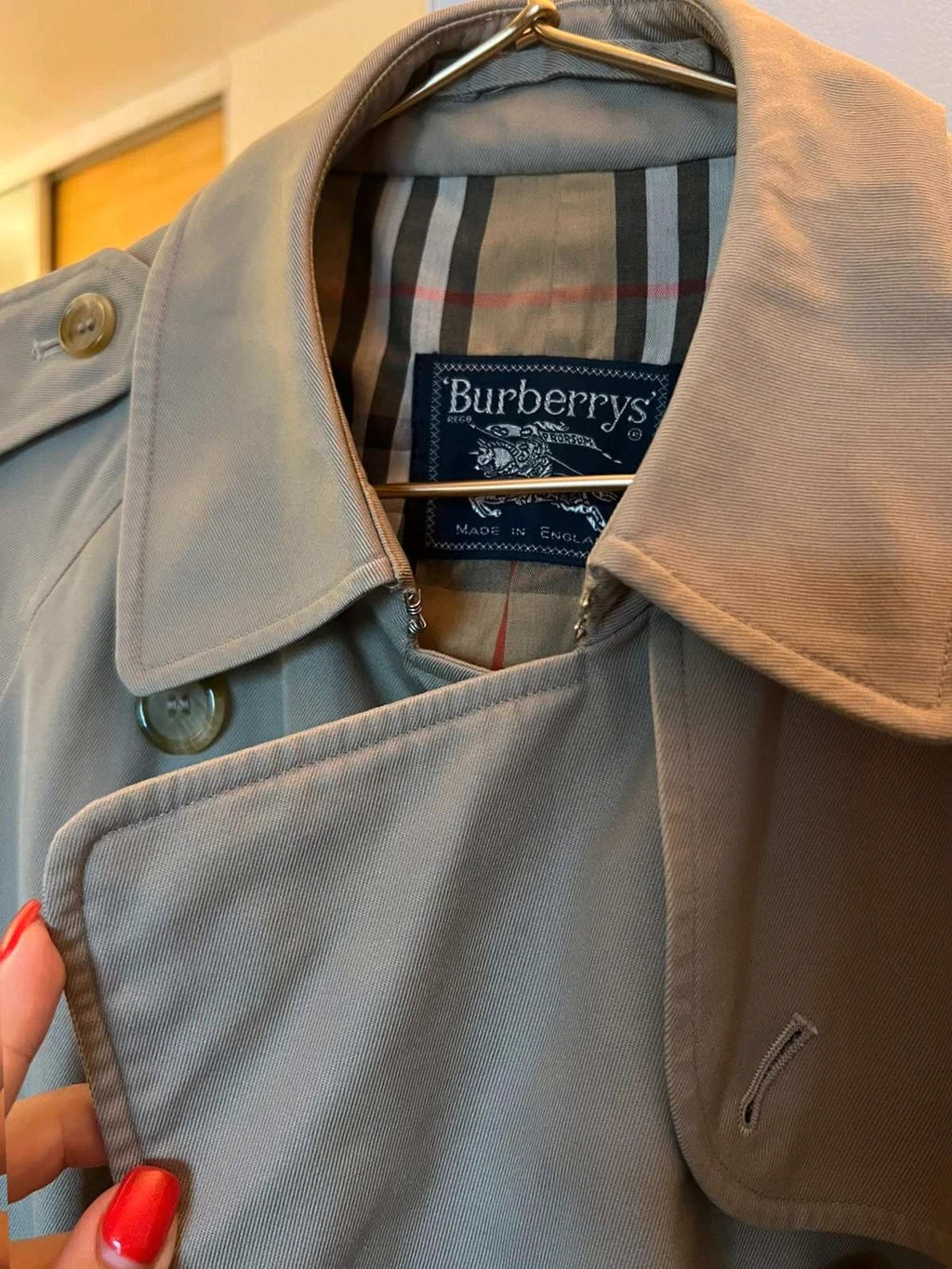 Burberry khaki trench - view 5