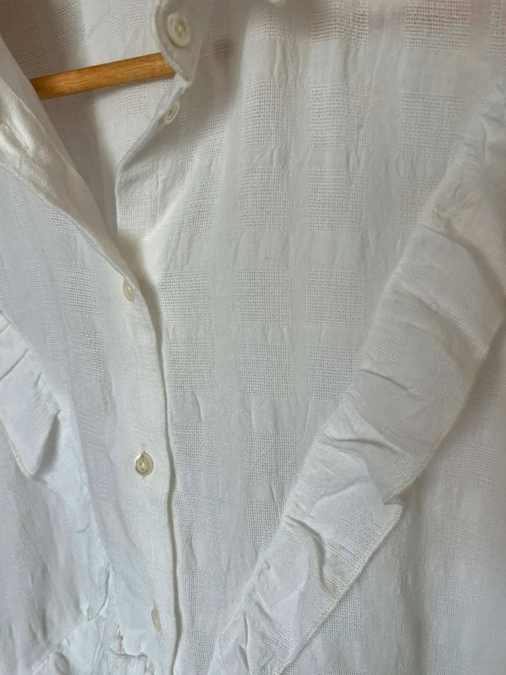 IRO white sleeveless cotton shirt - view 3