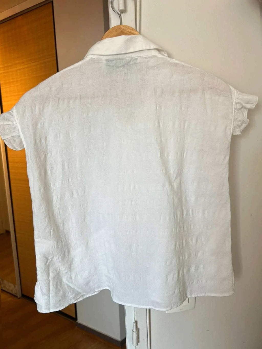 IRO white sleeveless cotton shirt - view 6