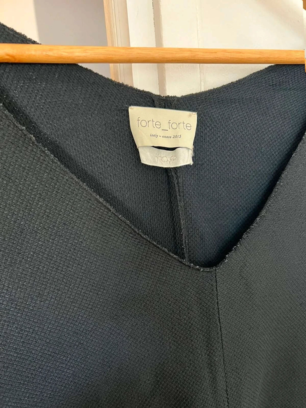 Forte Forte black viscose blouse - view 2