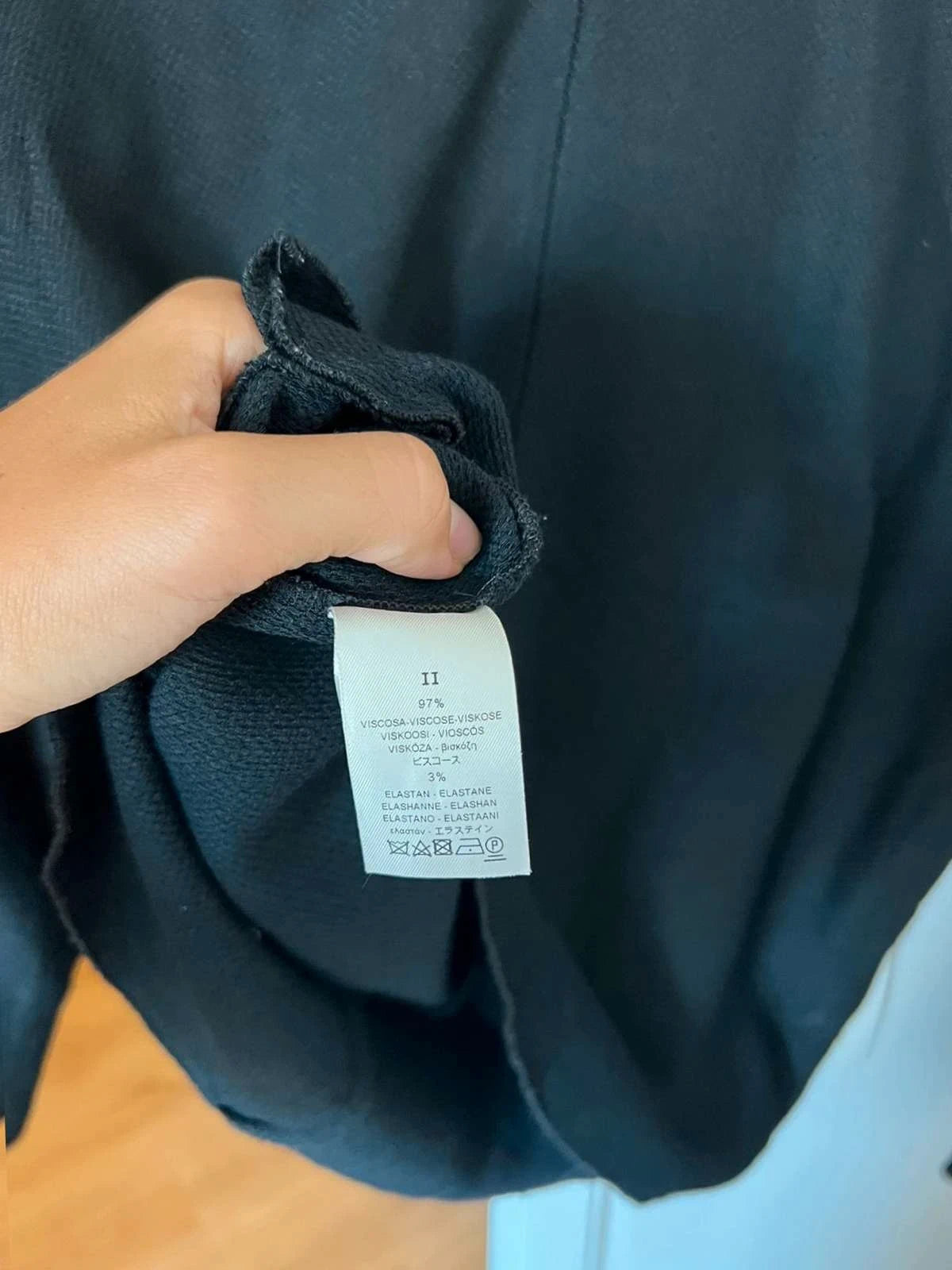 Forte Forte black viscose blouse - view 8