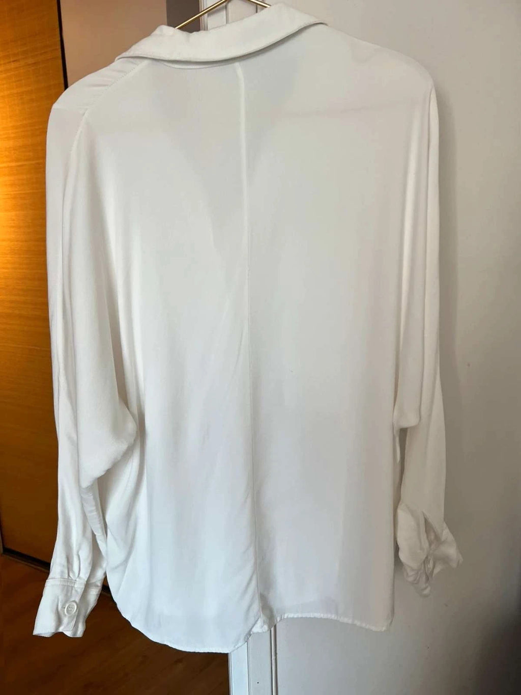 IRO white viscose oversize shirt - view 6