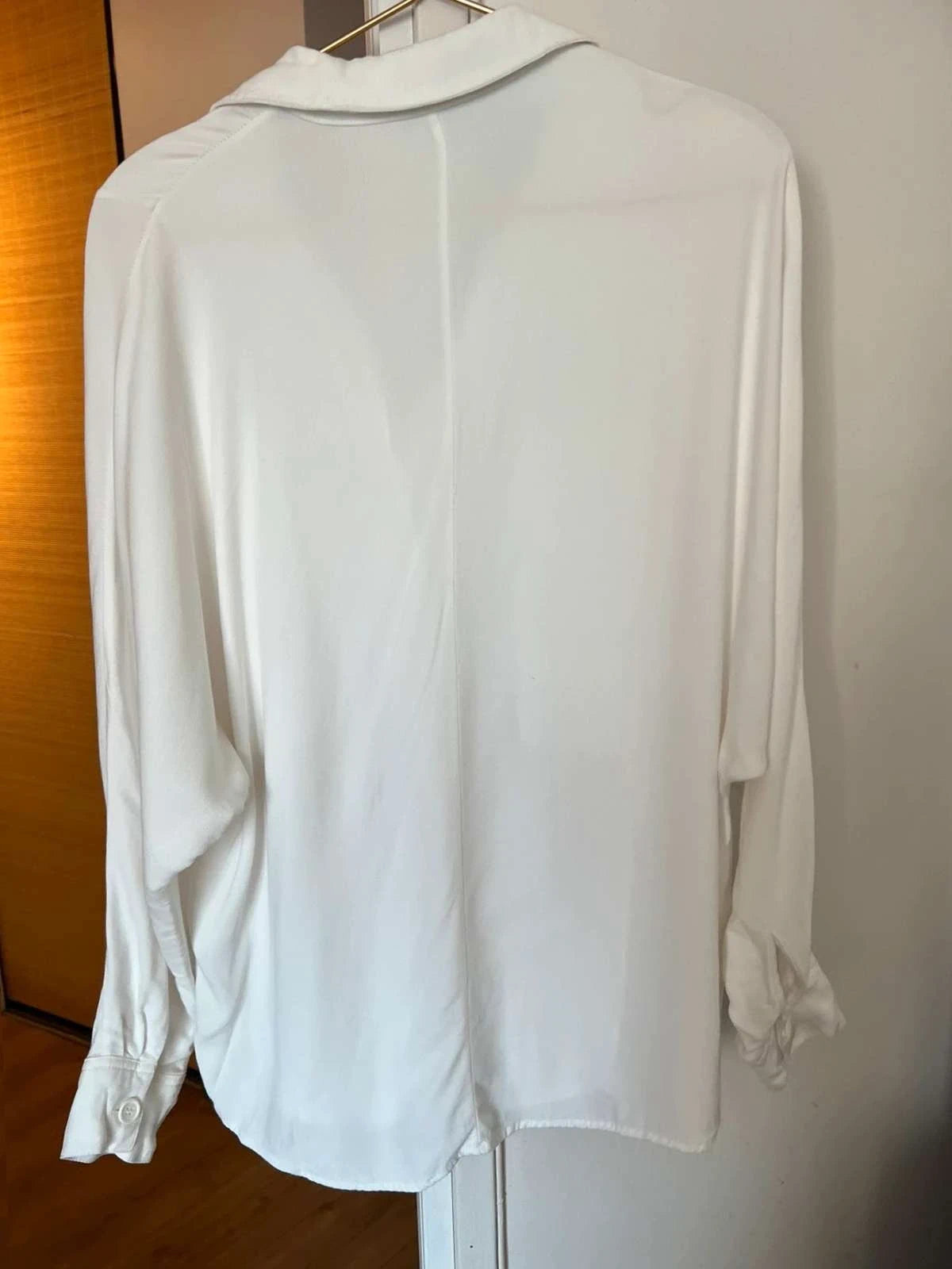 IRO white viscose oversize shirt - view 6