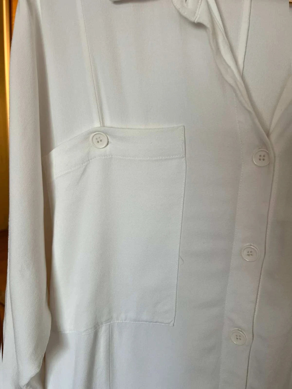 IRO white viscose oversize shirt - view 3