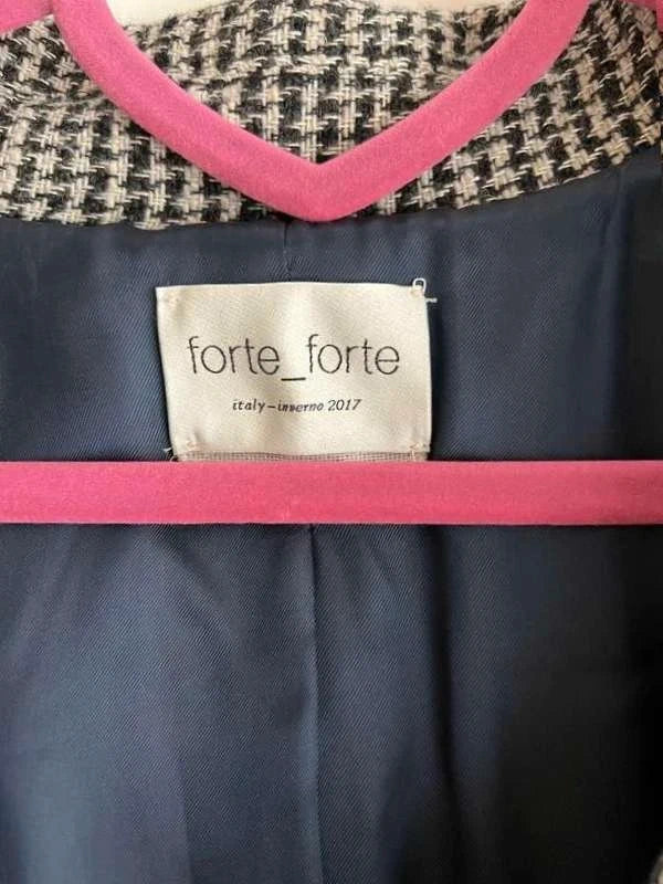 Forte Forte linen wool oversize trench coat - view 3