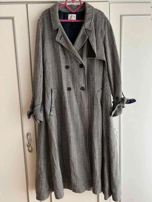 Forte Forte linen wool oversize trench coat