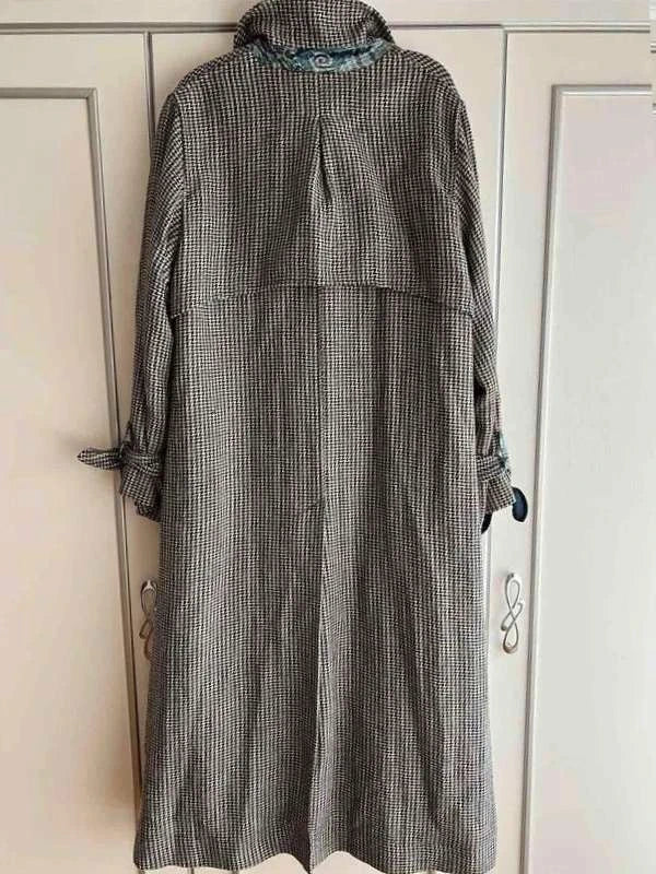 Forte Forte linen wool oversize trench coat - view 2