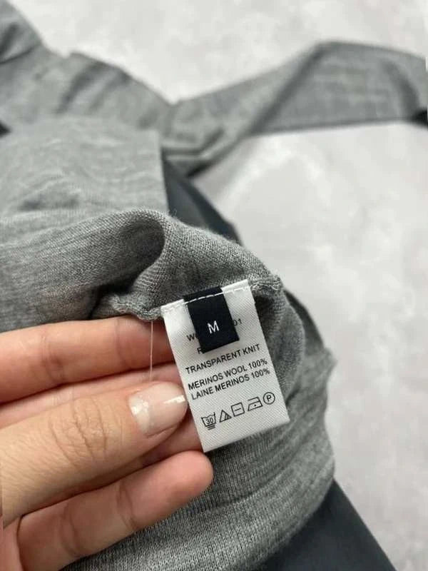 Joseph new grey wool turtleneck sweater - view 8