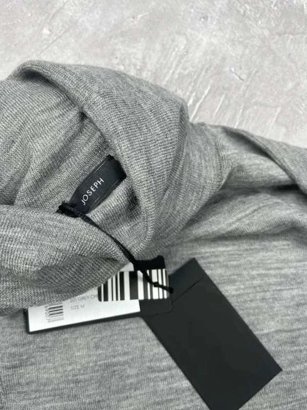 Joseph new grey wool turtleneck sweater - view 7