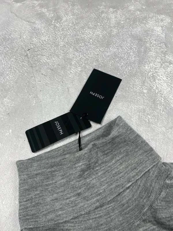 Joseph new grey wool turtleneck sweater - view 5