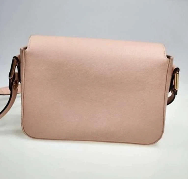 Longchamp pink leather crossbody bag - view 7