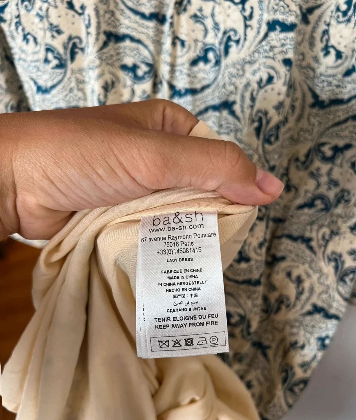 Ba&sh silk viscose dress - view 12