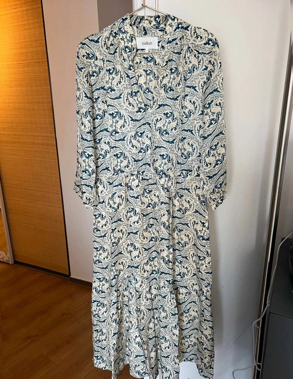 Ba&sh silk viscose dress