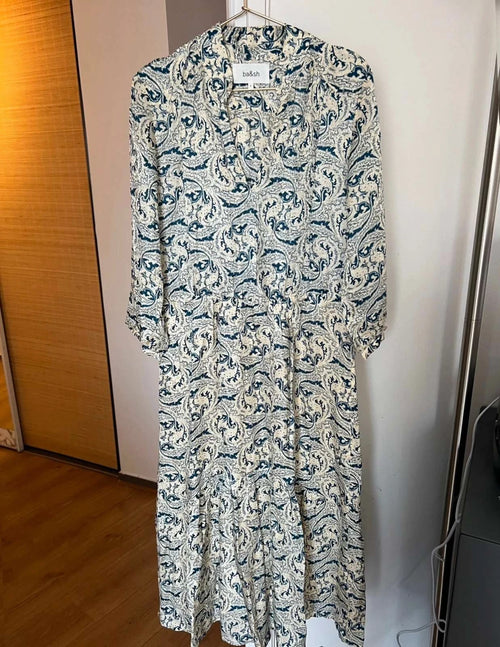 Ba&sh silk viscose dress