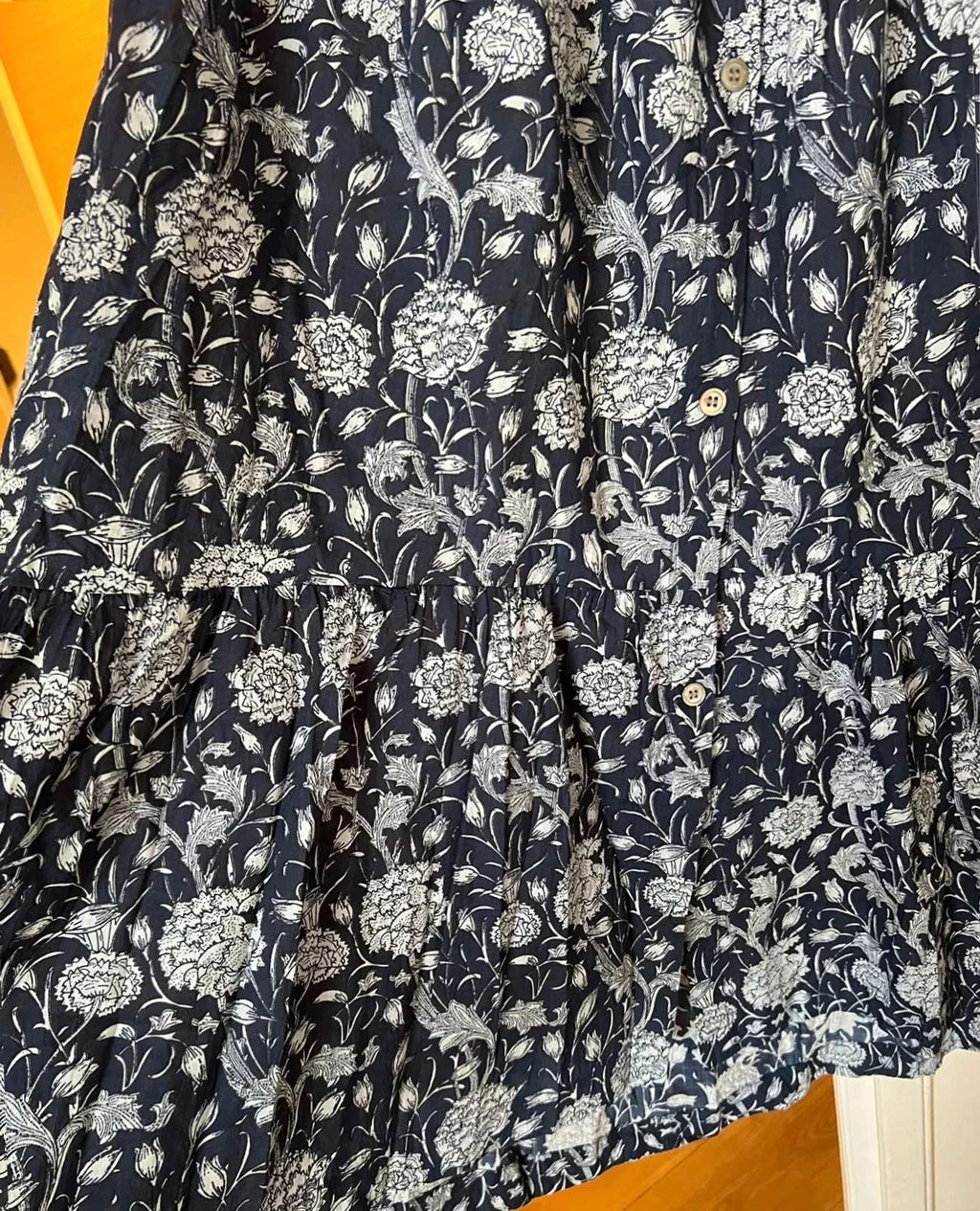 Soeur navy long skirt - view 5