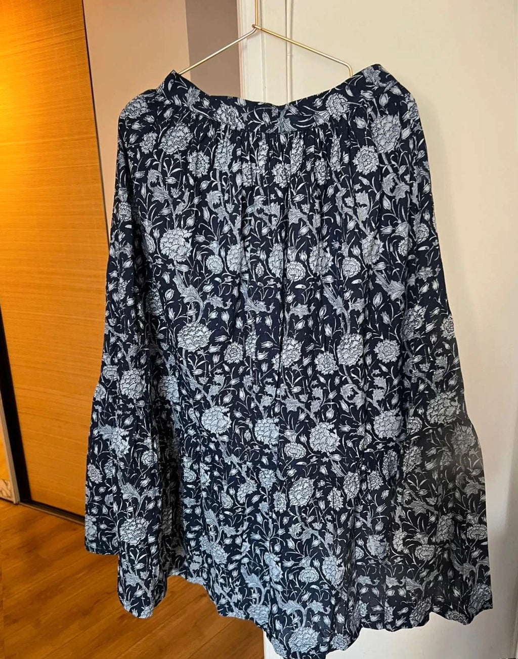 Soeur navy long skirt - view 7