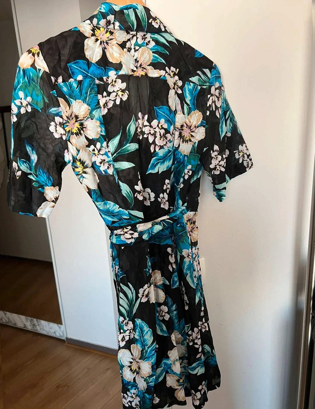 Diane von Furstenberg silk cotton wrap dress - view 6
