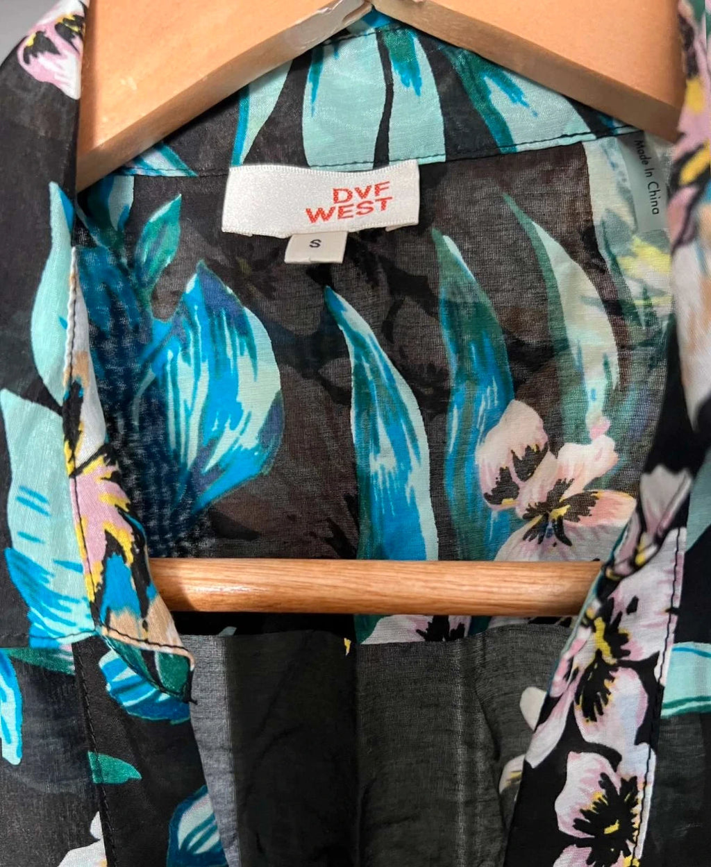Diane von Furstenberg silk cotton wrap dress - view 2