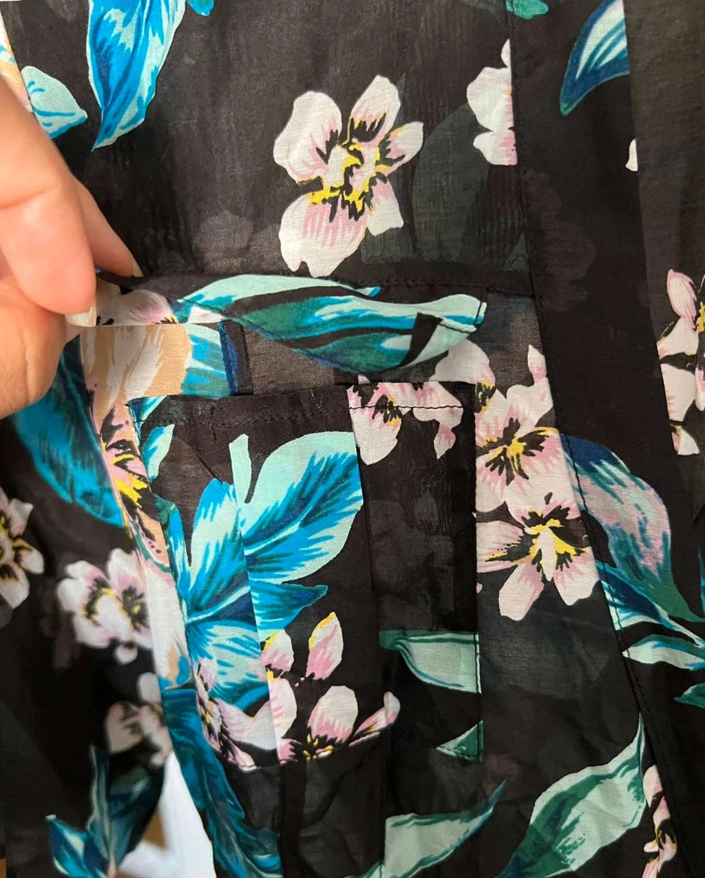 Diane von Furstenberg silk cotton wrap dress - view 3