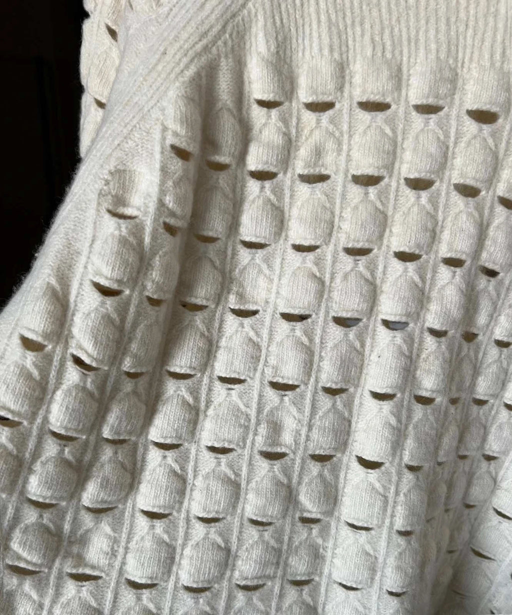 By Malene Birger white wool sweater - view 4