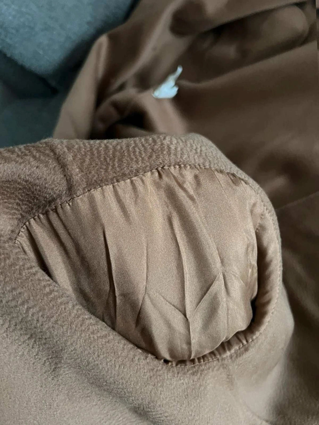 S Max Mara wool cashmere beige coat - view 12