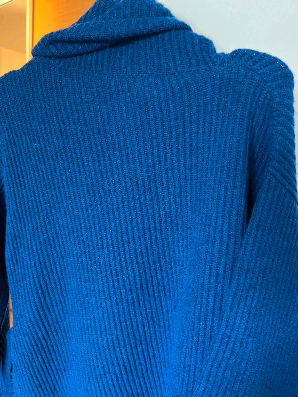 Stella McCartney blue cashmere turtleneck sweater - view 12