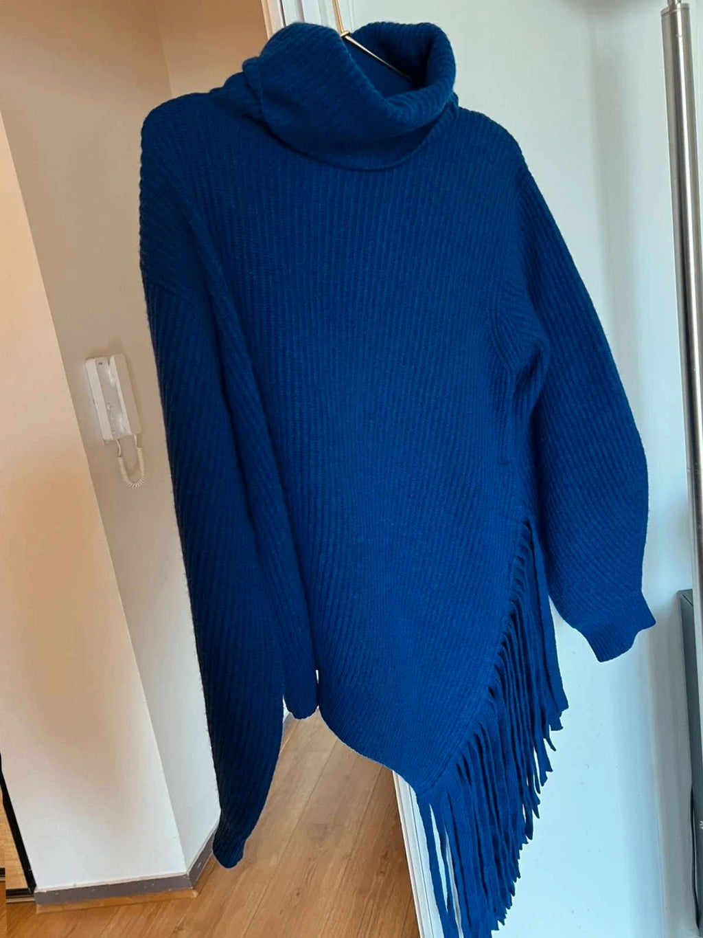 Stella McCartney blue cashmere turtleneck sweater - view 2