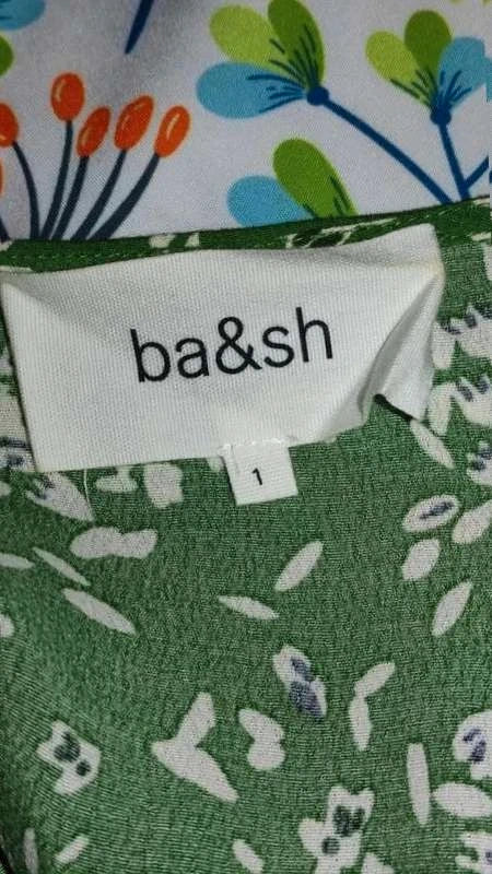 Ba&sh green long dress - view 3