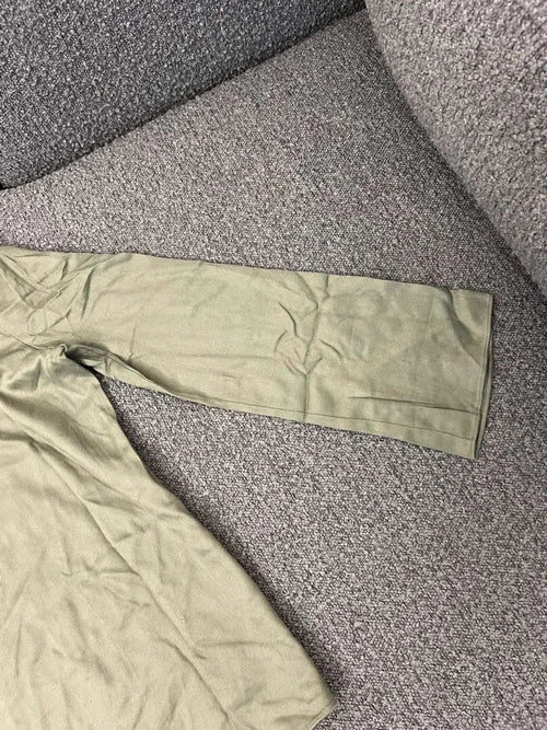 Theory olive viscose blouse - view 2