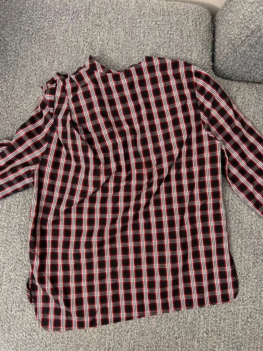 Isabel Marant cotton asymmetric blouse shirt - view 8