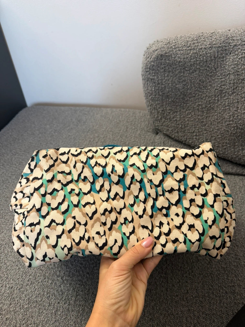 Longchamp Île aux panthères turquoise le pliage bag - view 10
