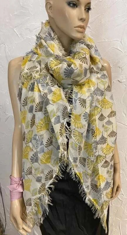 Hemisphere wool modal cashmere huge shawl scarf - view 6