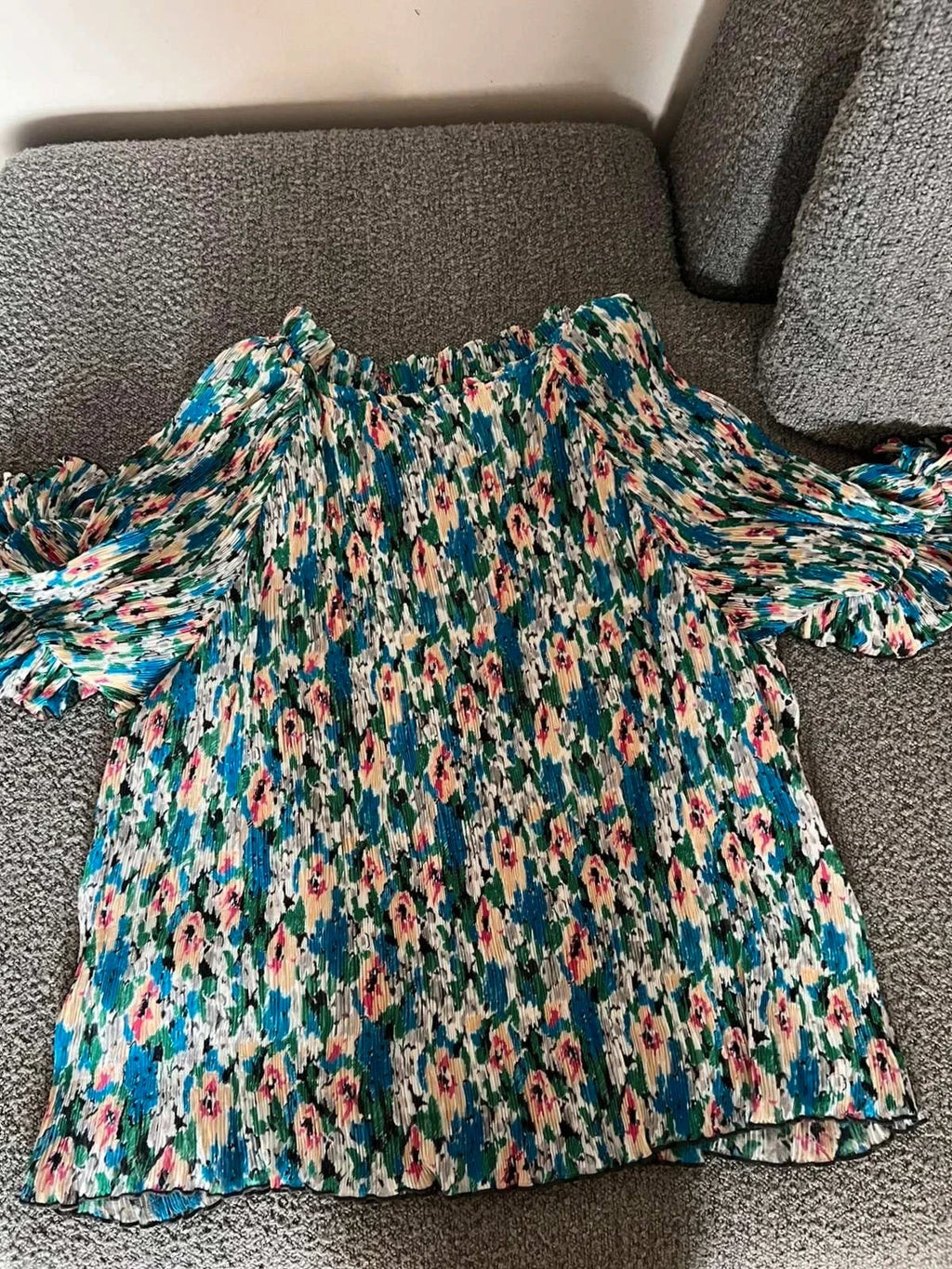 Ganni very beautiful pleated blouse - view 6