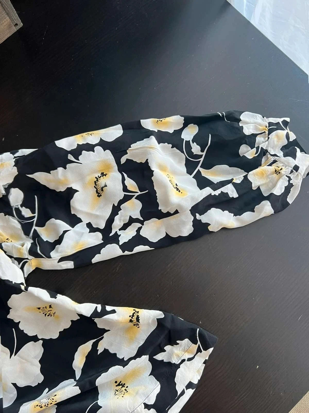 Ba&sh silk viscose floral shirt blouse - view 9