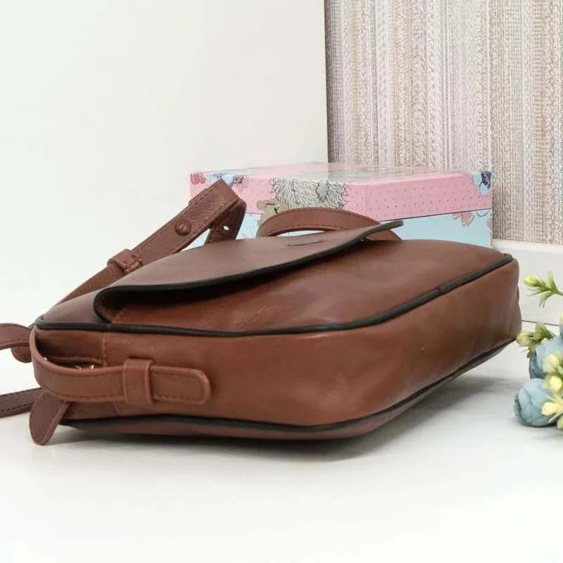 Gerard Darel brown leather crossbody bag - view 10