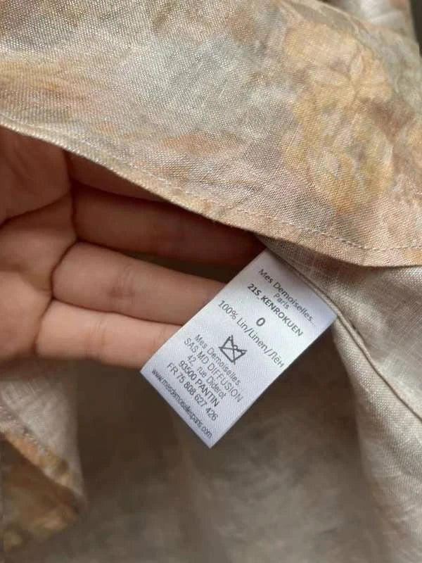 Mes Demoiselles linen shirt - view 5