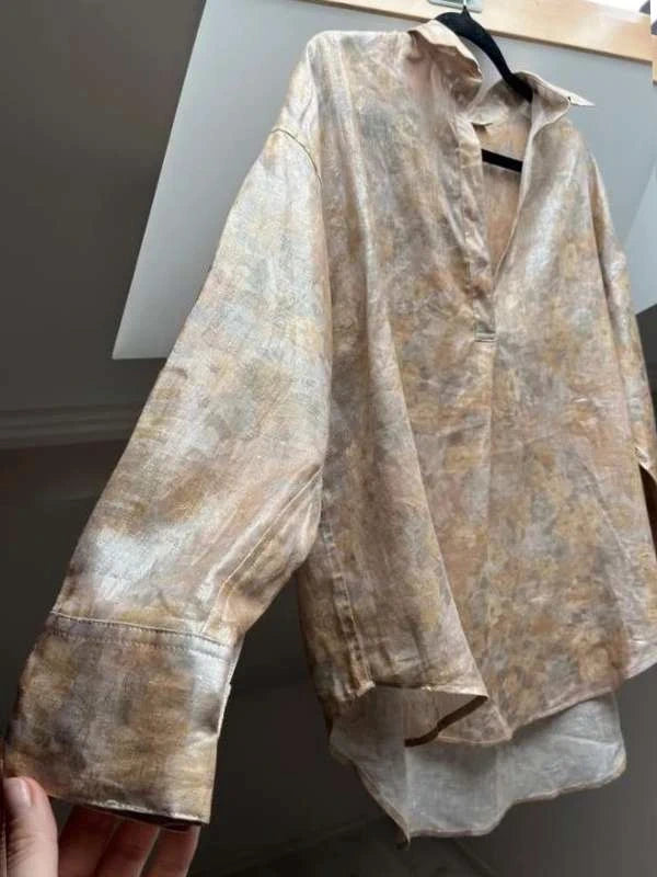 Mes Demoiselles linen shirt - view 2