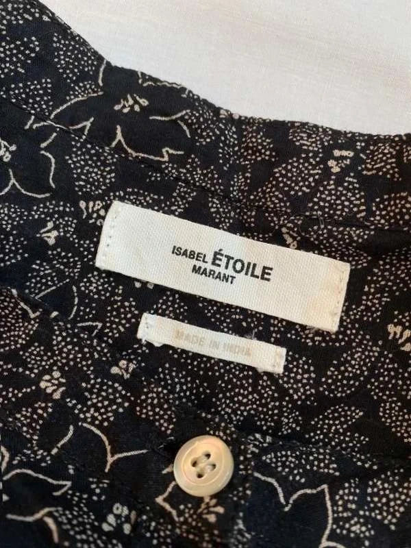 Isabel Marant black cotton shirt - view 6