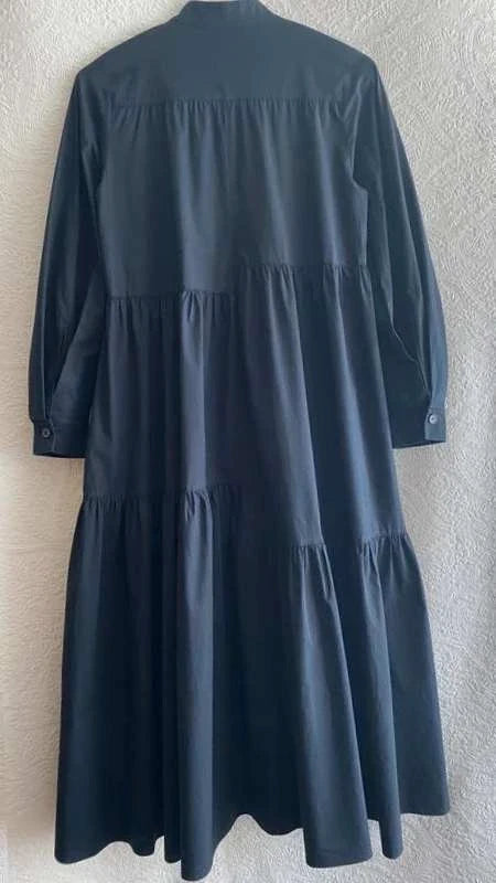 Dorothee Schumacher black cotton long dress - view 3