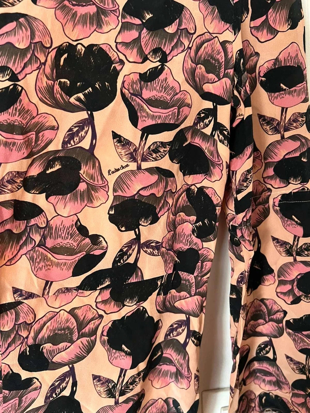 L’Autre Chose silk floral blouse - view 3