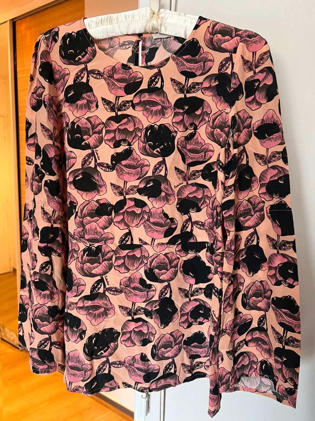 L’Autre Chose silk floral blouse